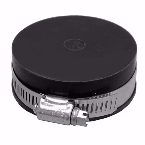Jones Stephens T32044 4 in. Heavy Duty Flexible Rubber Test Cap