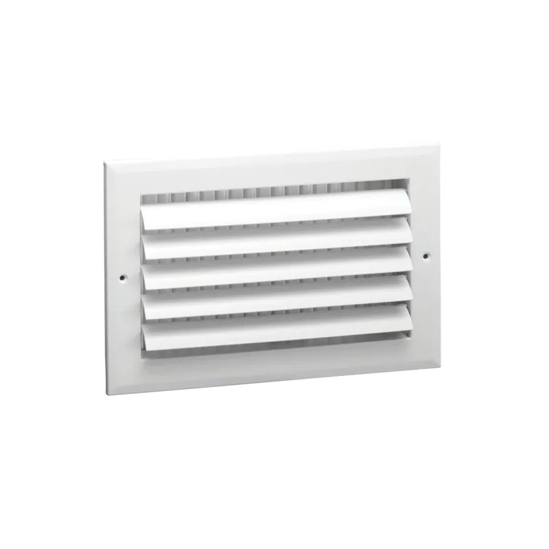 HART & COOLEY A611MS1006W Aluminum Curved Blade 1-Way Sidewall/Ceiling Register 10 X 6