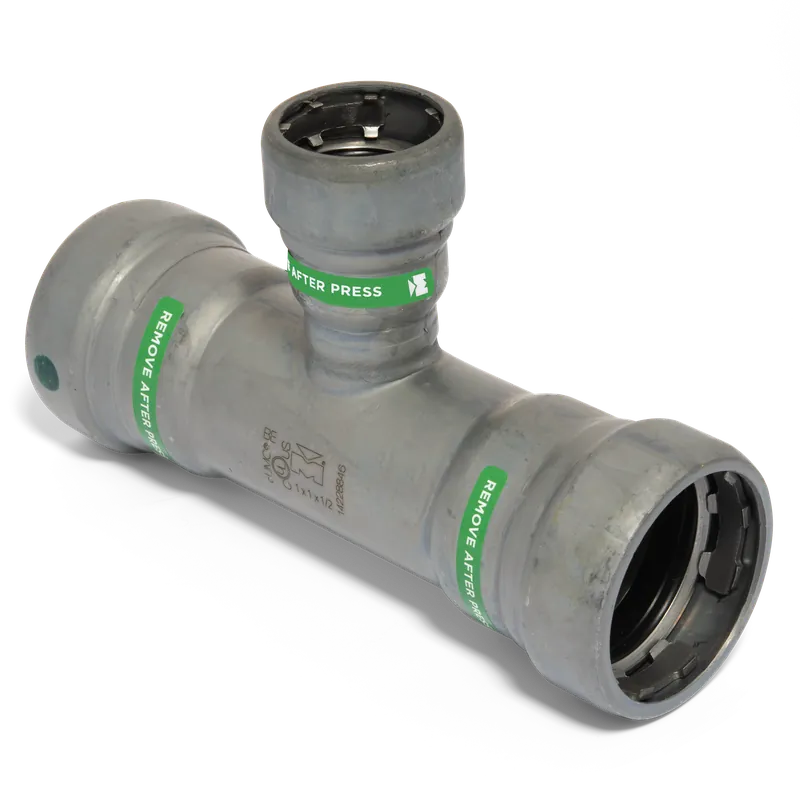 Mueller Streamline CP04069 Reducing Tee 1 1/4 inches x 1 1/4 inches x 1 inch