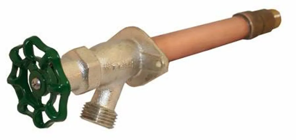 PRIER C-134D04 Heavy Duty 4 in. Wall Hydrant With 1/2 in Inlet