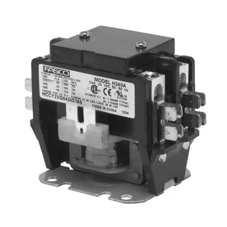 GENTEQ MOTORS H240C Definite Purpose Contactor 240V (2 Poles) Replacement MPN