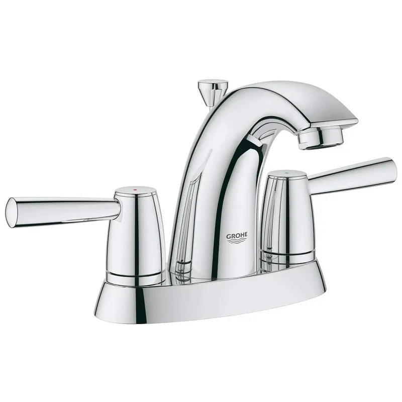GROHE 2034314 4-inch Centerset 2-Handle Bathroom Faucet 1.2 GPM