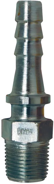 Dixon Valve MS6X4 Boss Male Stem 3/8 Hose Shank 1/4 NPT Male Thread