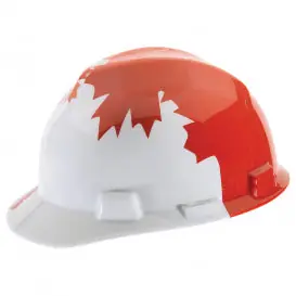 MSA Safety 10050613 Canadian Freedom Series V-Gard Protective Cap
