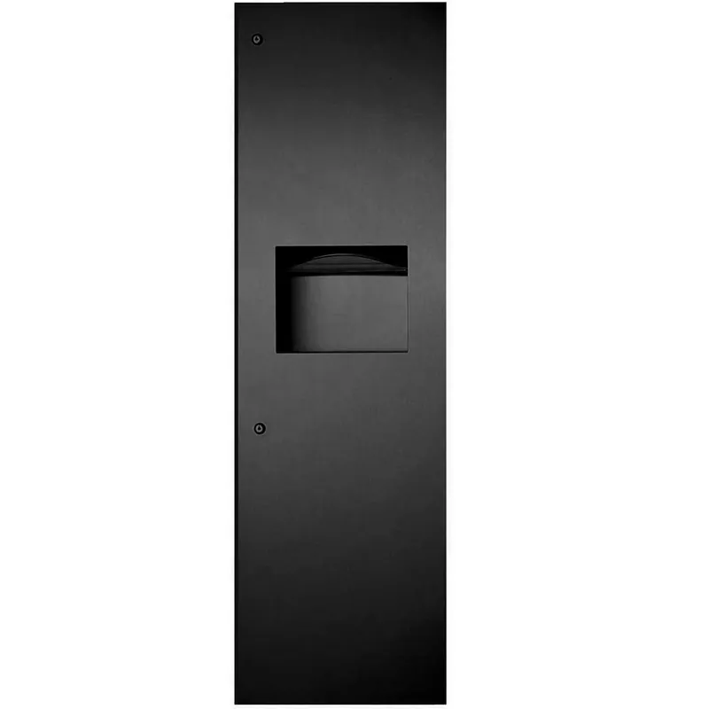 BOBRICK 39003 Recessed Paper Towel Dispenser and Waste Receptacle 12-Gallon Waste