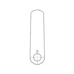OLYMPUS DCNP100LC Door Lock Cam Straight 3 Inch Length