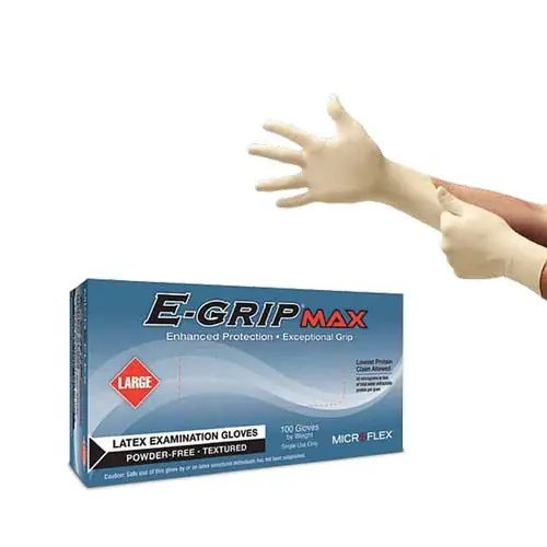 MICROFLEX L922 E-Grip Max Latex Exam Gloves
