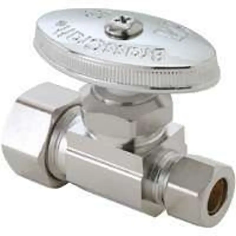 BRASSCRAFT OCR14X C1 Multi-Turn Straight Valve 1/2 in. x 3/8 in.