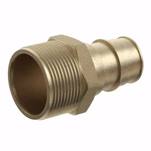 JONES STEPHENS F76852 3/4 MIP Brass PEX Adapter