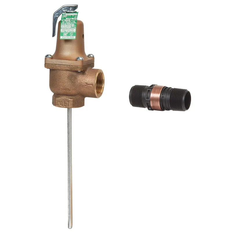 WATTS F121451 1 IN LF140S-3 Lead Free Automatic Reseating Temperature and Pressure Relief Valve