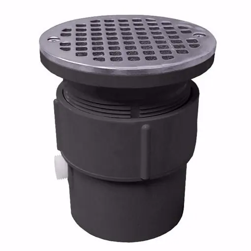 JONES STEPHENS D53428 PVC Pipe Fit Drain Base 3inch x 4inch Replacement MPN