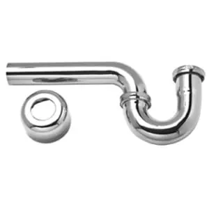 Mountain Plumbing MT3130/ORB P-Trap 1-1/2 Inch with High Box Flange