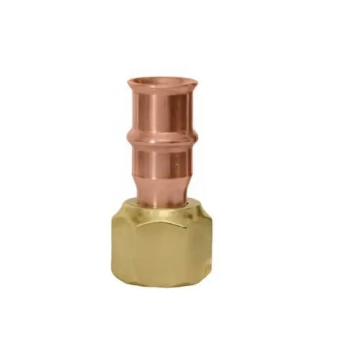 Refrigeration Press Fittings 3291080000111 SAE Flare Adapter Press Refrigeration Fitting 1/2inch