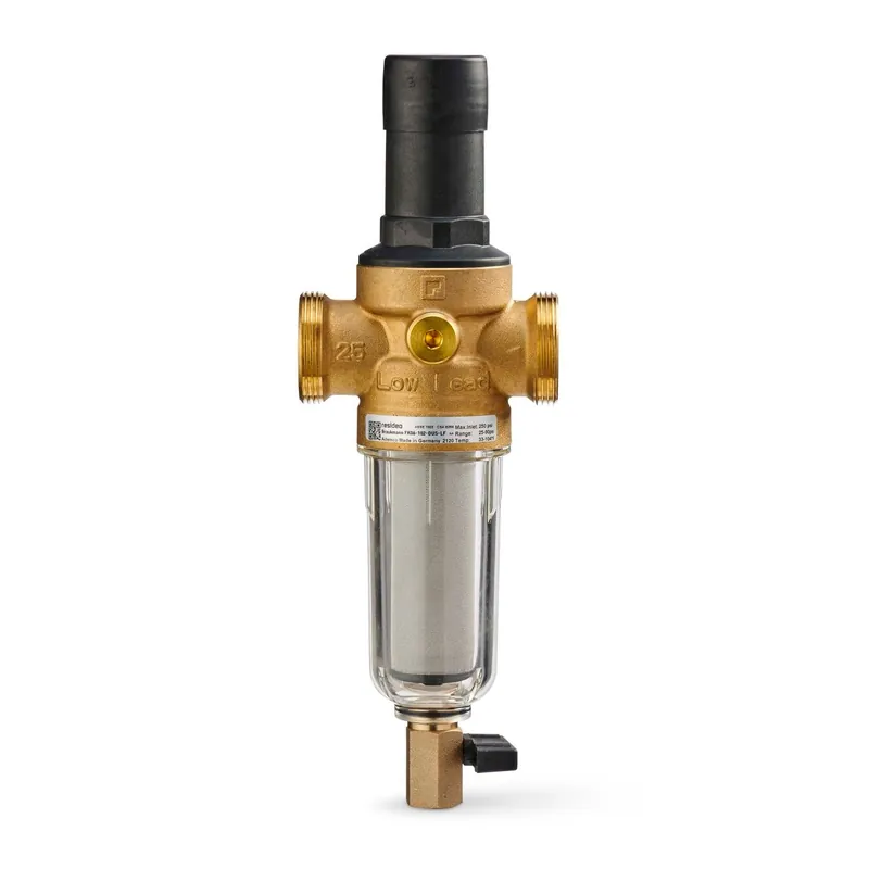 Resideo Braukmann FK06-102-DUS-LF Pressure Reducing Valve with Sediment Filter 1inch Sweat