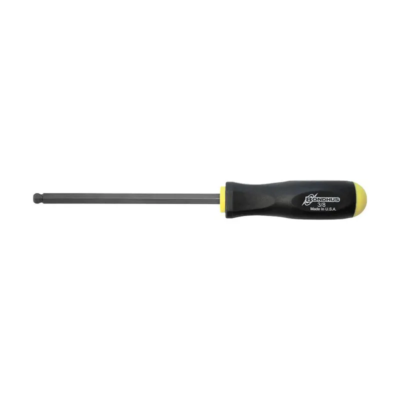 BONDHUS 3703 Extra Long 1/16 Ball End Screwdriver w/ProGuard Finish