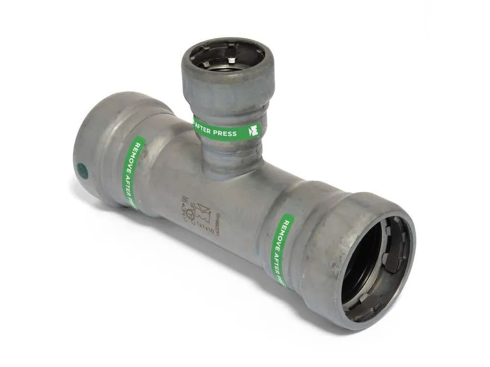 Mueller Streamline CP04087 Reducing Tee 1-1/2 Inch X 1-1/2 Inch X 3/4 Inch