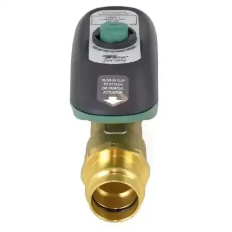 Taco Z100P2-1 Zone Sentry Zone Valve, 1inch Press, Normally Closed