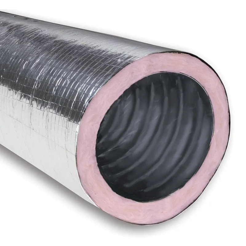 J P Lamborn PR25R8B-12 Insulated Flexible Air Duct 12 in x 25 ft