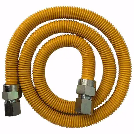 JONES STEPHENS G71154 Gas Connector 3/4 x 1/2 x 48 in. FIPS