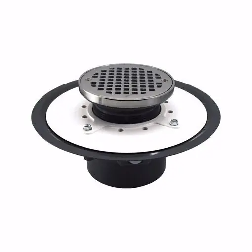 JONES STEPHENS D53476 4 Inch PVC Heavy Duty Drain with 5 Inch Strainer