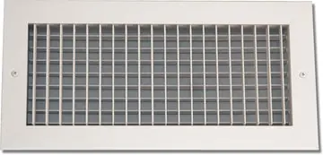 COMMERCIAL 934 Double Deflection Adjustable Steel Blade Grille 30 inches x 18 inches