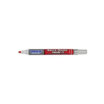 DYKEM 84206 Brite-Mark RoughNeck Red Marker 12 per case