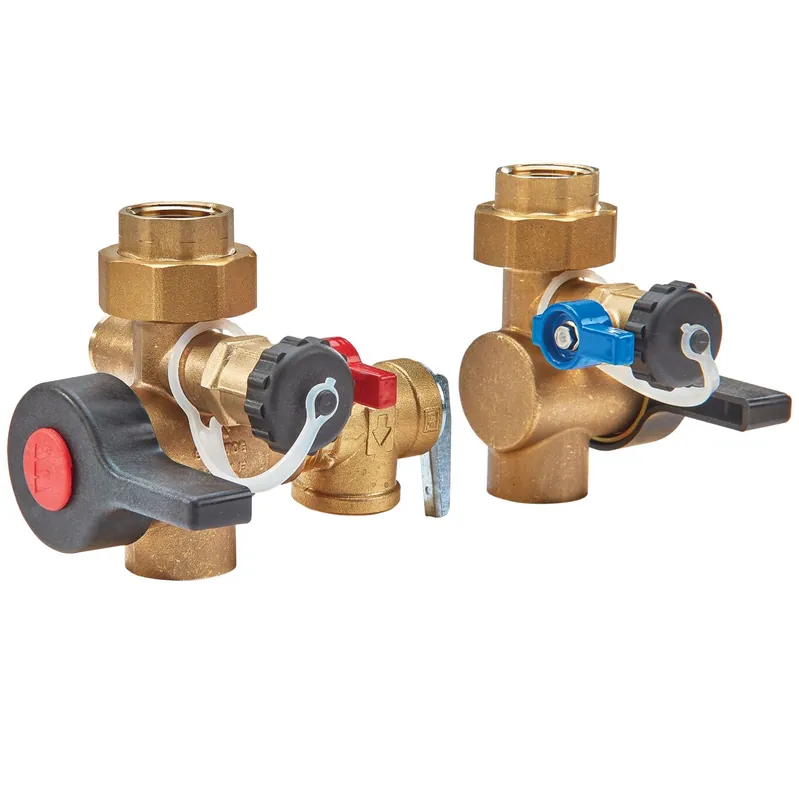 WATTS 120008 3/4 IN Lead Free Tankless Water Heater Valve Set with VersaFit Technology