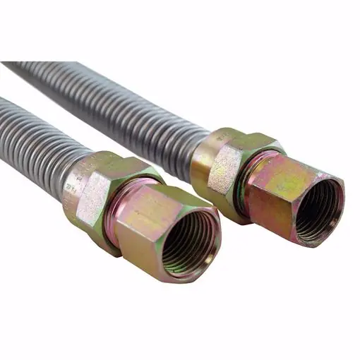 JONES STEPHENS G71023 Gas Connector 150 MBH 3/4 x 24 in.