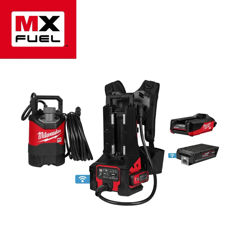 MILWAUKEE MXF211-1XC MX Fuel 1HP 2inch Submersible Pump Kit