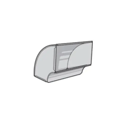 SEALTITE 4G124016080000 Rectangular Short Way Elbow 16 x 8 in