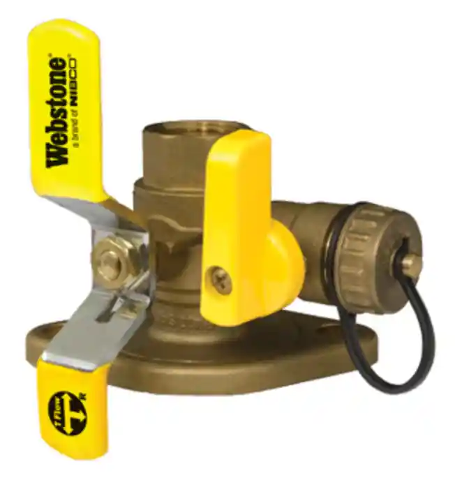 NIBCO H-41415 Webstone The Isolator Standard Uni-Flange Ball Valve 1-1/4 in