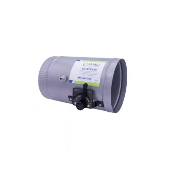 IO HVAC CONTROLS EZ-BD-12 Adjustable Pressure Relief Damper 12 inch