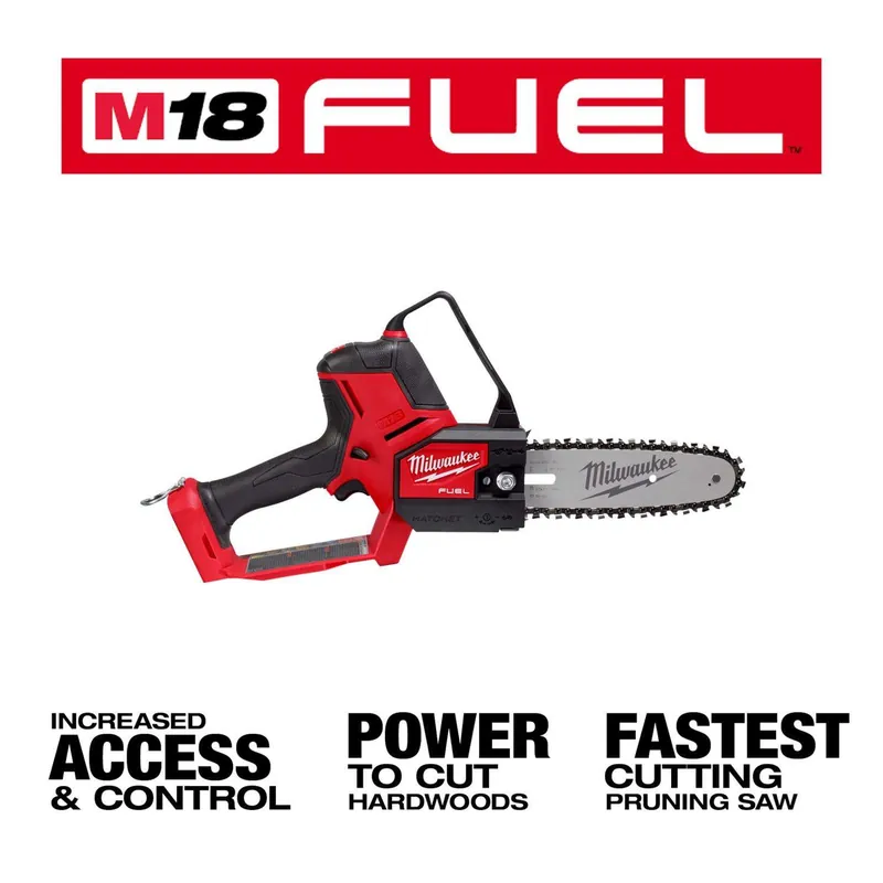 Milwaukee PROMO3004-21P M18 FUEL 8 in. HATCHET Pruning Saw Kit with 6Ah High Output Battery and Charger