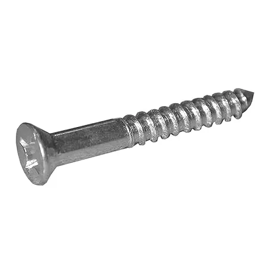 Jones Stephens 33030 Wood Screws #10 x 1-1/2 inches 100 pcs