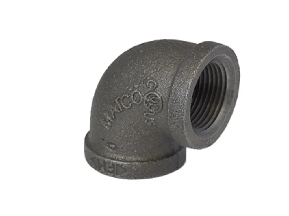 NDL Industries BPF309-8 Black Elbow 1/2 in Replacement MPN BPF309-8