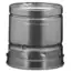 HART & COOLEY 16502 Round Gas Vent Pipe 8 inch x 3 foot