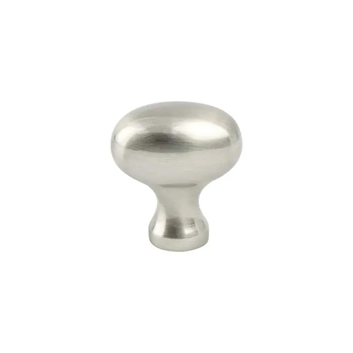 Berenson 0920-1BPN-P Advantage Three Collection Zinc Knob 1-1/8 in L x 3/4 in W