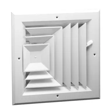 HART & COOLEY A503MS-W-8X8 3-WAY DIFFUSER
