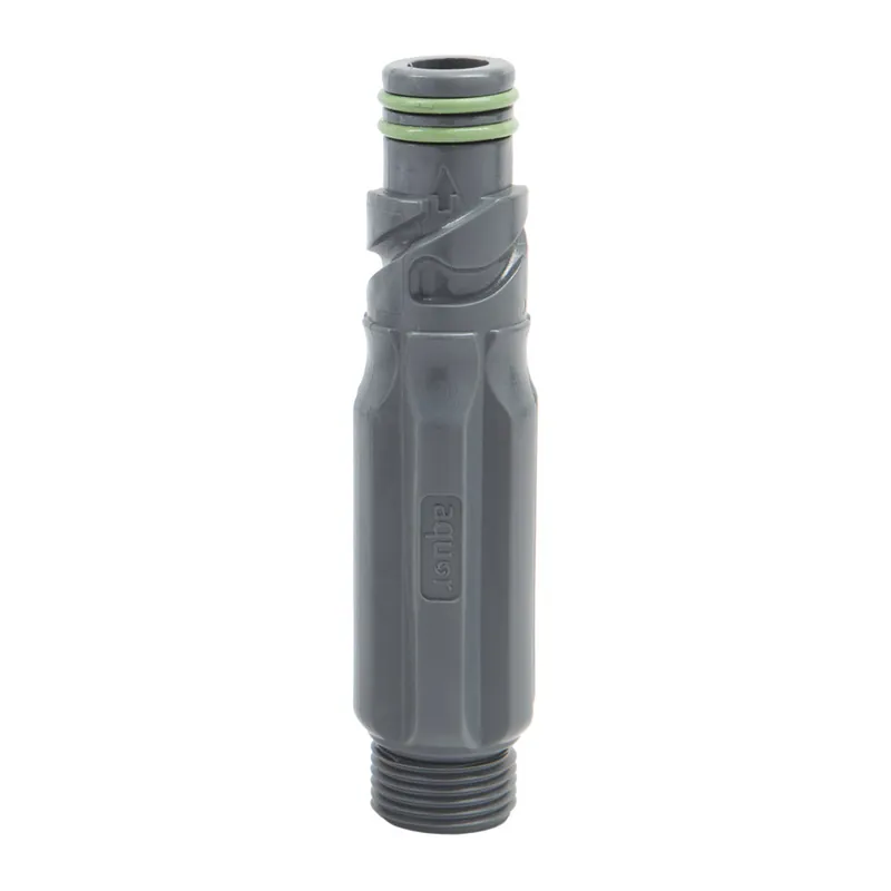 AQUOR CN-S1-G Hose Connector Straight Slate Gray