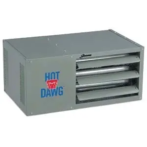 Modine HD60AS0111 Nat Gas Hot Dawg Pwr Vented Unit Htr