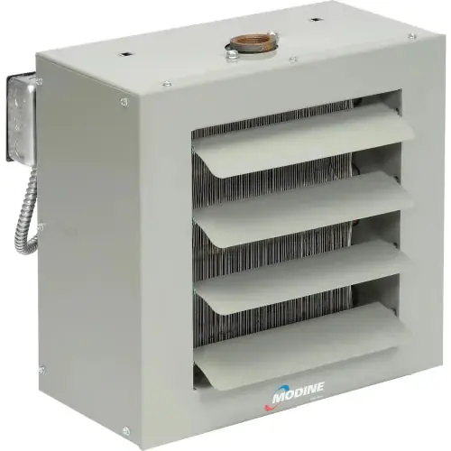 Modine HSB33SB01SA Steam/Hot Wtr Unit Htr With Top - Bottom Connect
