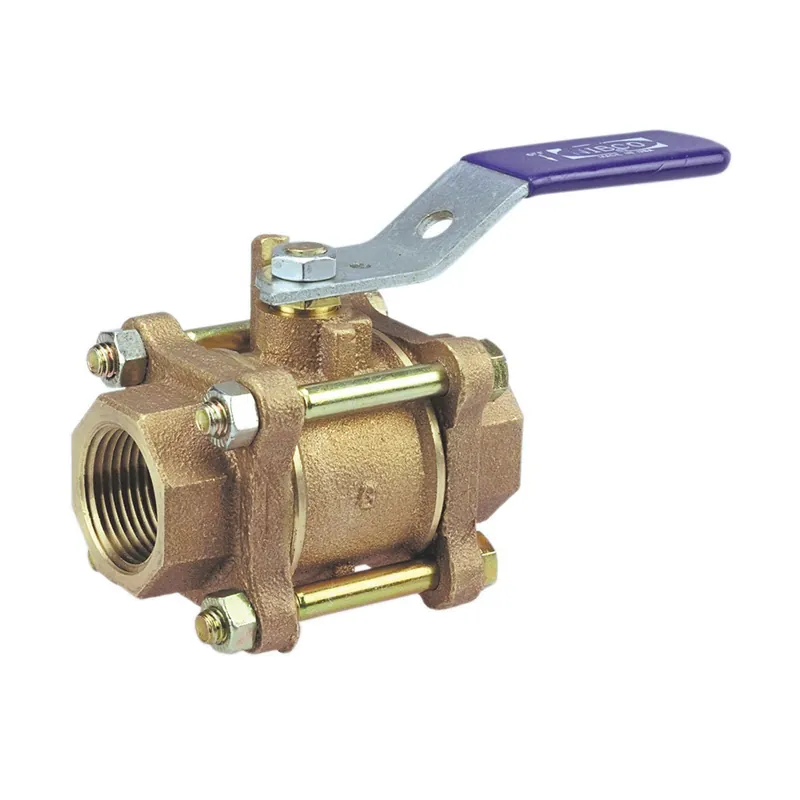 NIBCO NL9950B 3-Piece Ball Valve 600 psi 1-1/4 in FNPT