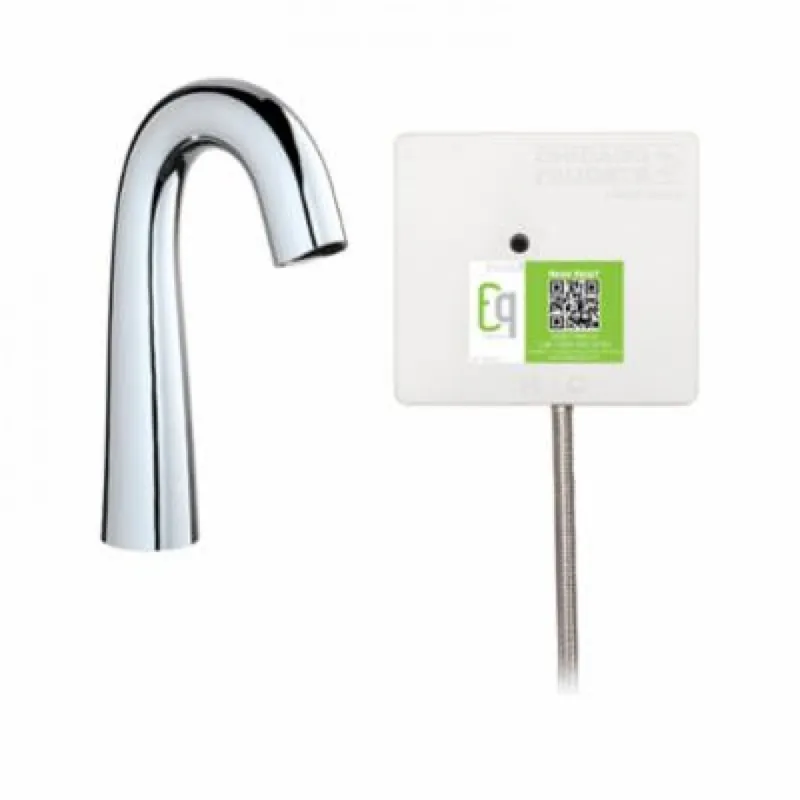 CHICAGO FAUCET COMPANY EQ-C11A-11ABCP LAV FAUCET EQ IR GN SH BATT SS NMIX