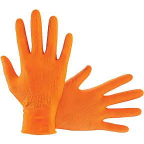 SAS SAFETY 66475 Astro-Grip 3D Cube Nitrile Disposable Gloves - XXL