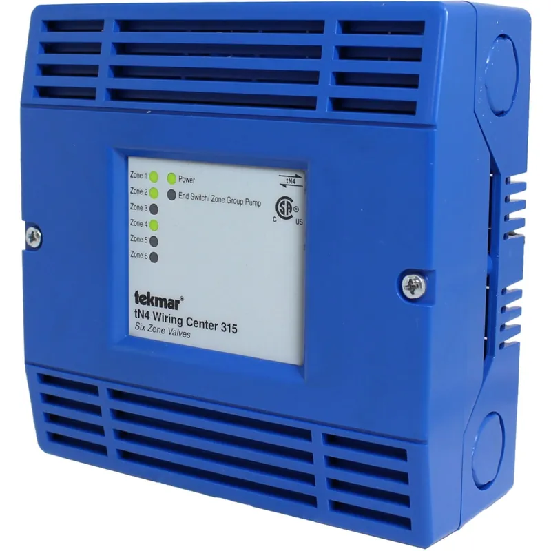 tekmar 315 Wiring Centers - 315
