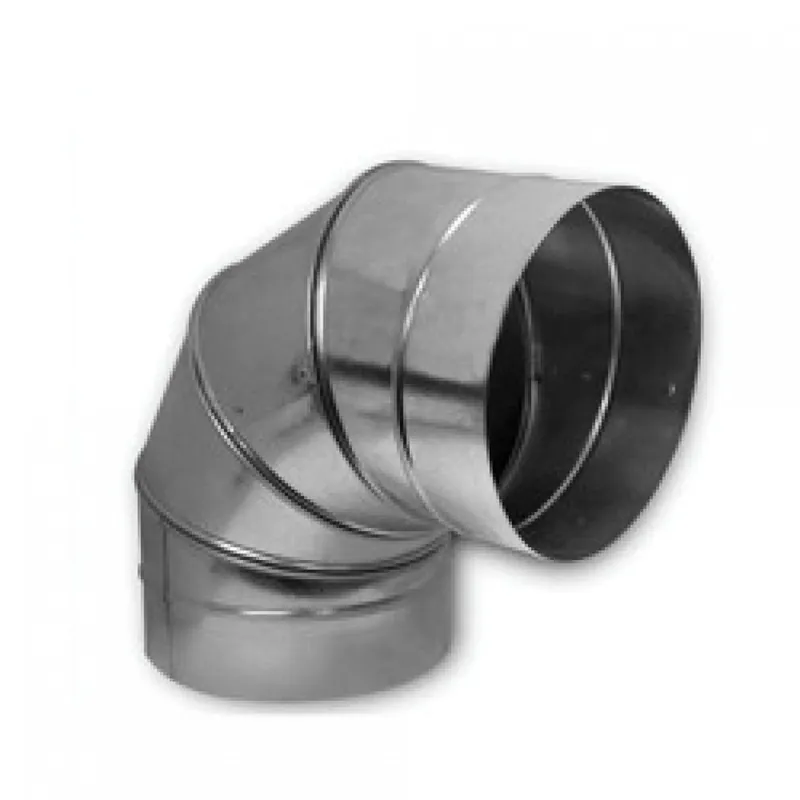SOUTHWARK METAL SP901026 10'' 26GA STANDARD SPIRAL ELBOW