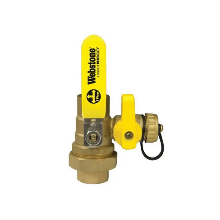 Webstone H-50433 Standard Ball Valve with Single Union End