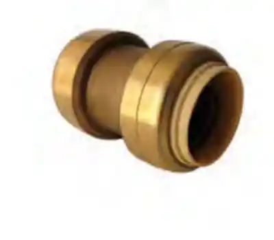 CHARMAN 440323 1/2 in. Push Brass Coupling
