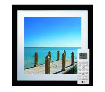 LG ELECTRONICS LMAN127HVP Art Cool 11200 BTU Cooling 13300 BTU Heating Multi-Zone Wall-Mount Heat Pump Indoor Unit