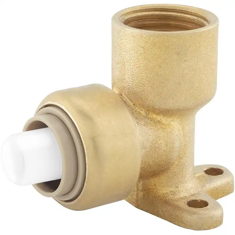 Jones Stephens C77436LF Plumbite 1/2 in. FPT Push On Drop Ear 90 Degree Elbow